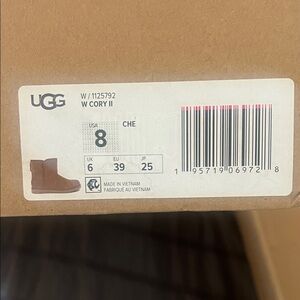 UGG W Cory II Chestnut Boots